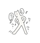 ほぼ無表情の、たぶん使えるネコ（個別スタンプ：15）