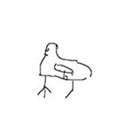 かにちゃんの画伯のスタンプ（個別スタンプ：6）