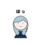 カラフルな女の子(日常会話)（個別スタンプ：23）