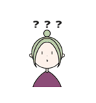 カラフルな女の子(日常会話)（個別スタンプ：27）