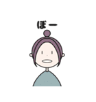 カラフルな女の子(日常会話)（個別スタンプ：35）