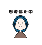 カラフルな女の子(日常会話)（個別スタンプ：36）