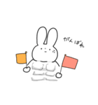 マッチョなうさぎのゆるスタンプ（個別スタンプ：8）