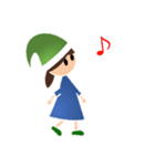 ミクロなこびとのスタンプ（個別スタンプ：1）