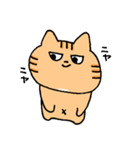 あごの白いねこ2（個別スタンプ：10）