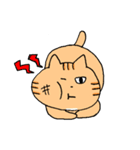 あごの白いねこ2（個別スタンプ：25）
