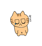 あごの白いねこ2（個別スタンプ：30）