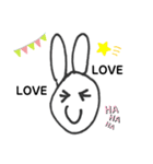 イングリッシュラビット（個別スタンプ：7）