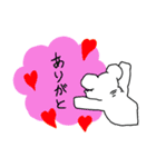 シュナのアイちゃん背中で語るスタンプ 2（個別スタンプ：1）