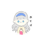 パステルカラーガール（個別スタンプ：6）