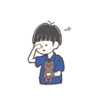ちょこっと男の子（個別スタンプ：2）