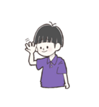 ちょこっと男の子（個別スタンプ：8）