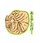 白黒と茶トラのスタンプ（個別スタンプ：27）