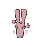 でかみみうさぎ（個別スタンプ：4）