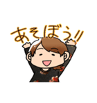 花柄パジャママ（個別スタンプ：1）