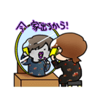 花柄パジャママ（個別スタンプ：23）