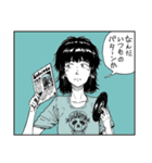 ひとコマミュージック・ガール（個別スタンプ：15）