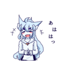 しっかり者きつね女子 敬語（個別スタンプ：7）