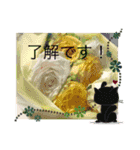 お花の写真のスタンプです。（個別スタンプ：8）