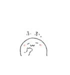 アザラシみたいな何かの日常（個別スタンプ：3）