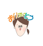 飛び出すれいなちゃん！（個別スタンプ：8）