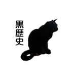 黒猫のコテツ（個別スタンプ：20）