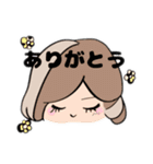 ゆるふわ様々な女の子(日常)（個別スタンプ：1）