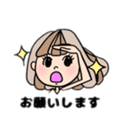 ゆるふわ様々な女の子(日常)（個別スタンプ：6）