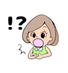 ゆるふわ様々な女の子(日常)（個別スタンプ：21）