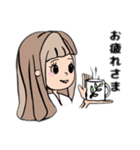 ゆるふわ様々な女の子(日常)（個別スタンプ：25）
