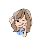 ゆるふわ様々な女の子(日常)（個別スタンプ：36）