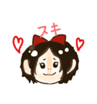 赤りんごのお姫様（個別スタンプ：1）
