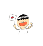 おとこのことおんなのこの使えるスタンプ（個別スタンプ：9）