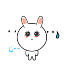 女子力高めうさぎちゃん（個別スタンプ：3）