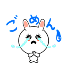 女子力高めうさぎちゃん（個別スタンプ：9）