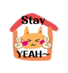 コロナウイルスが怖い猫（個別スタンプ：27）