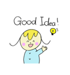 イングリッシュハッピーガール（個別スタンプ：20）