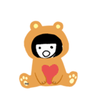 だいたいくま（個別スタンプ：9）