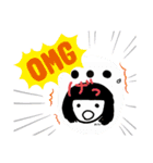 だいたいくま（個別スタンプ：21）