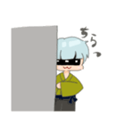 かおの見えないおとこのこ。（個別スタンプ：5）