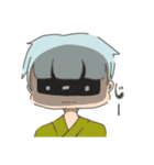 かおの見えないおとこのこ。（個別スタンプ：6）
