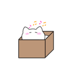 白ねこのしろちゃん（個別スタンプ：18）