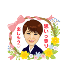 似顔絵 着物（個別スタンプ：24）