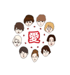 素の男子たち（個別スタンプ：23）