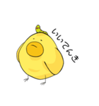あおむしことり（個別スタンプ：7）
