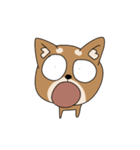 お前んちの柴犬なんかおかしいぞ（個別スタンプ：6）