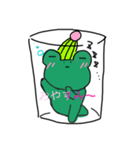 コップとケロ（個別スタンプ：7）