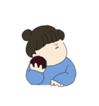 おだんごぽよんぽ（個別スタンプ：3）