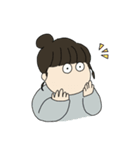 おだんごぽよんぽ（個別スタンプ：4）