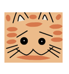三匹の丸い猫（個別スタンプ：40）